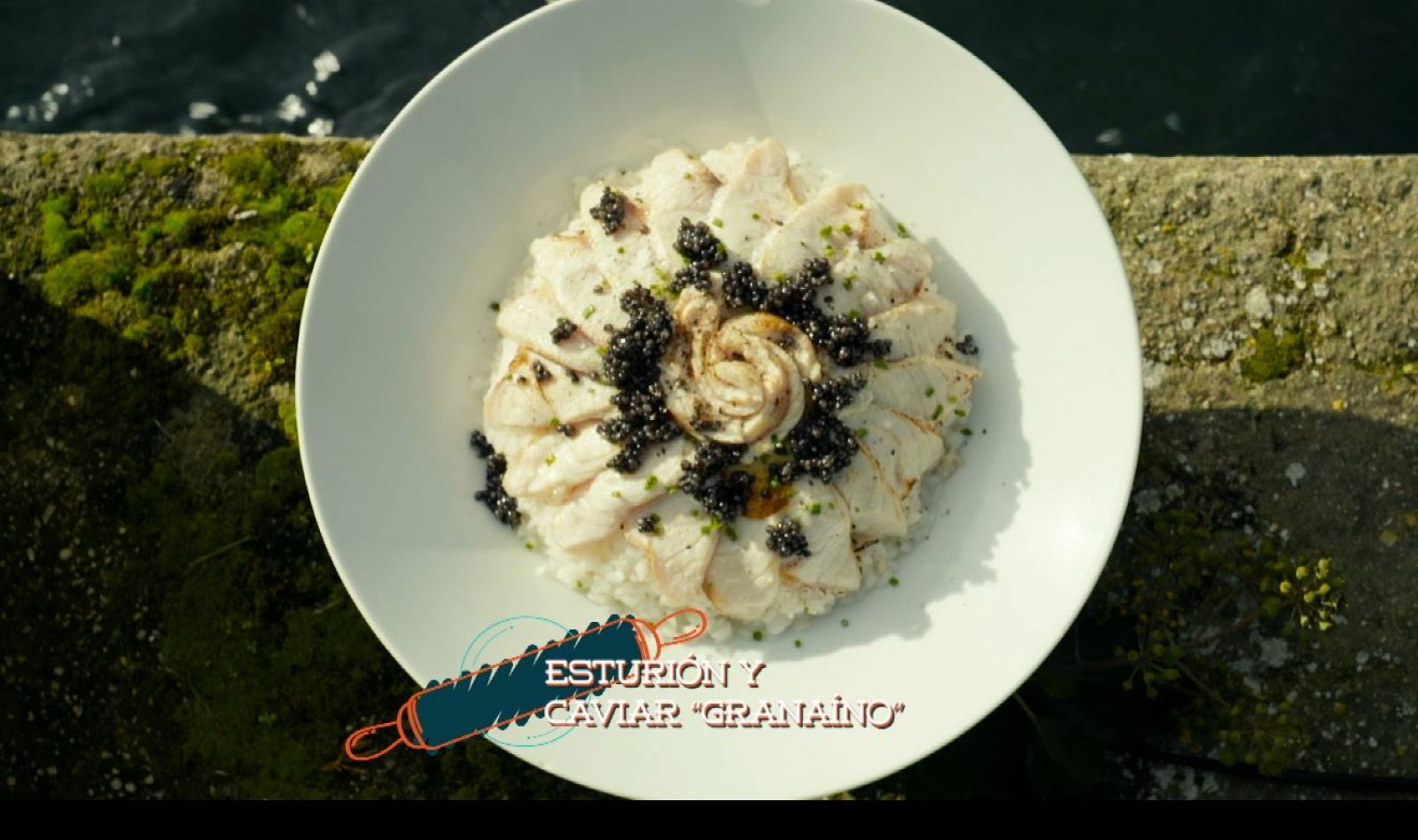 Las rutas d'Ambrosio - Receta de Esturión y caviar 'Granaíno'