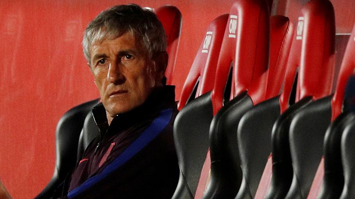 Telediario 1 - Setién: "Griezmann es indiscutible, es un gran futbolista"