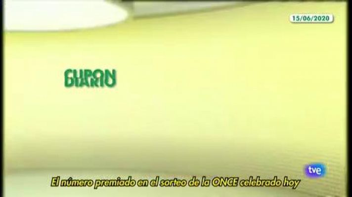 Sorteos ONCE - Sorteo ONCE - 15/06/20