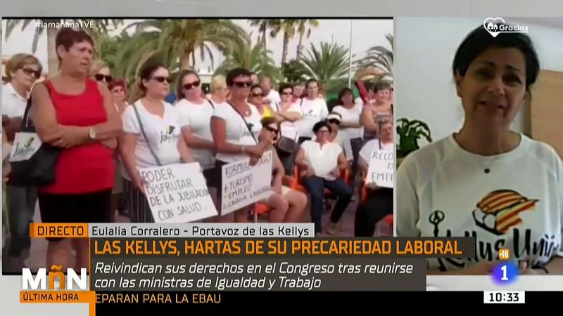 Las Kellys: "Nos dijeron que es complicado derogar la reforma laboral"