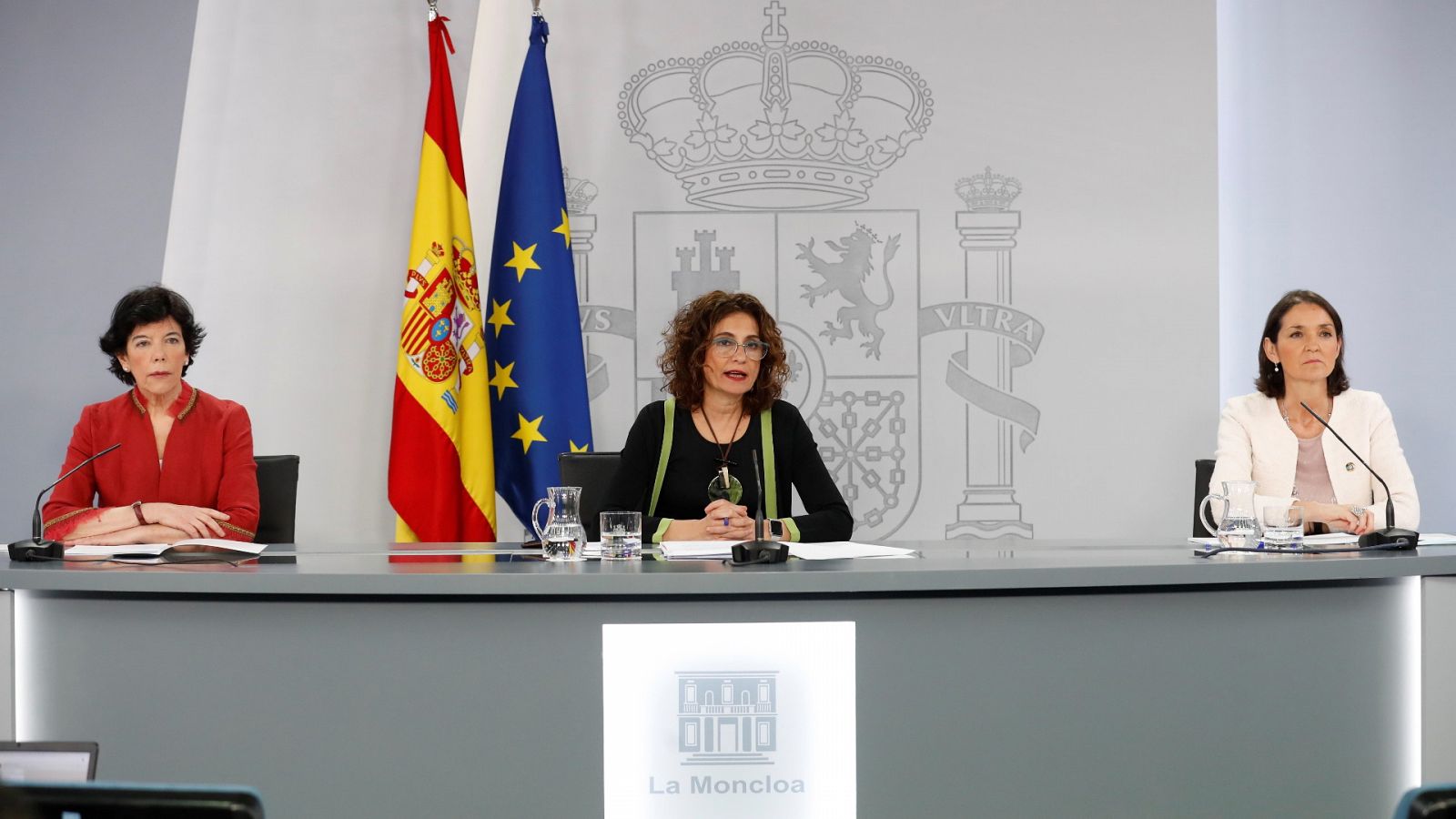 Especial informativo - Comparecencia de la ministra portavoz, ministra de Educación y ministra de Industria y Turismo - 16/06/20 - RTVE.es