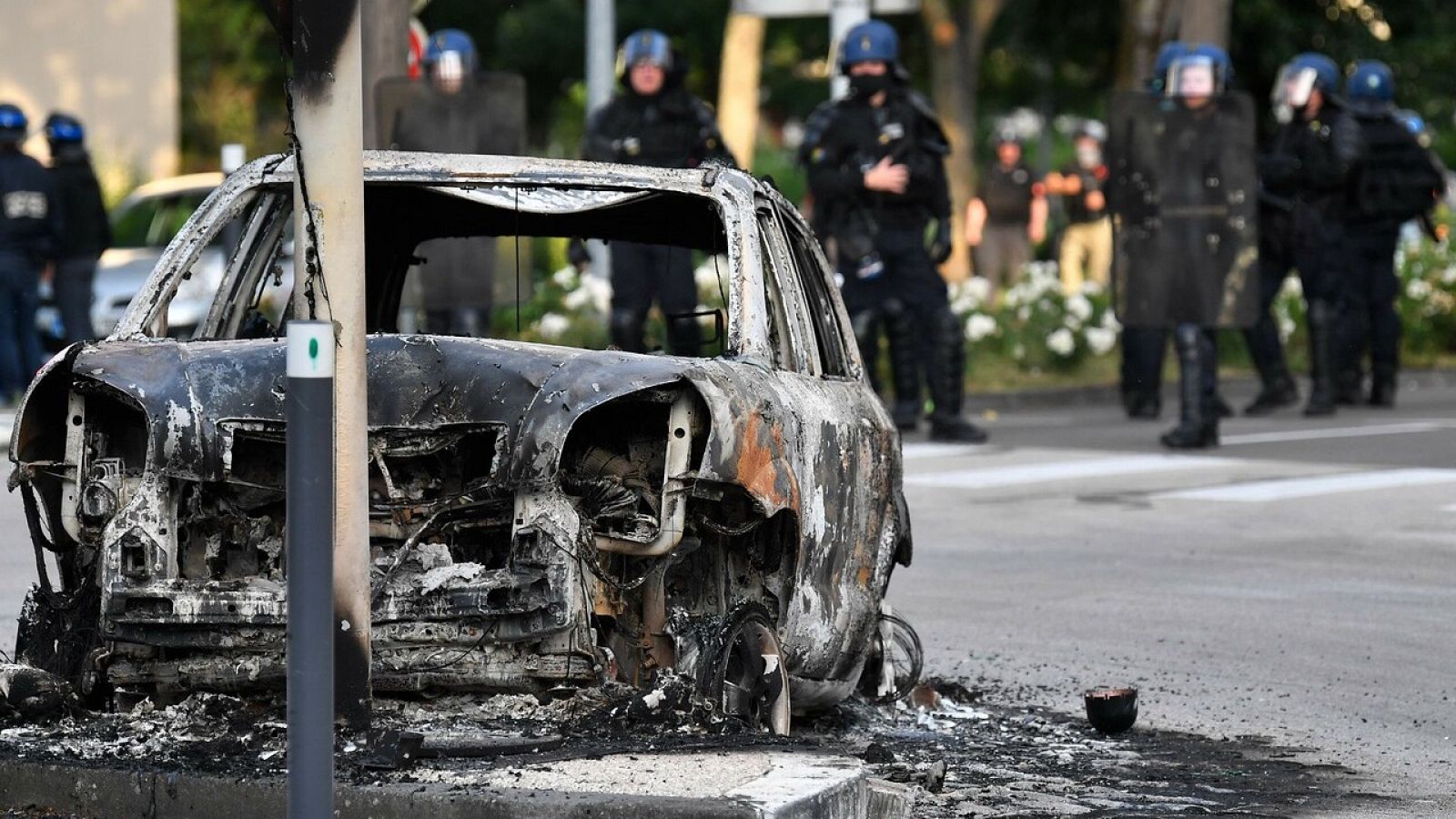 Cuarto día de disturbios en la ciudad francesa de Dijon por un ajuste de cuentas - RTVE.es