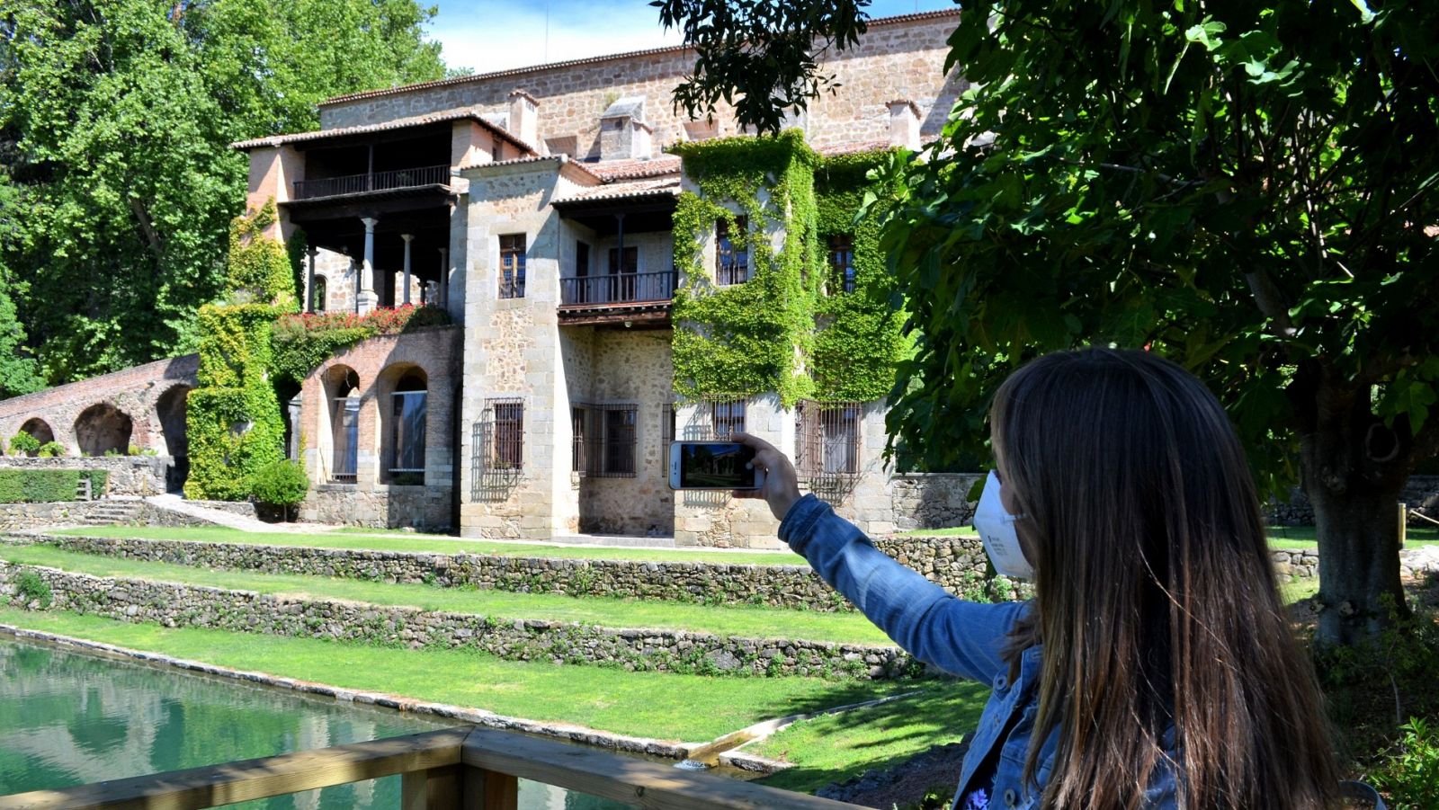 El Monasterio de Yuste reabre con un nuevo jardín mirador