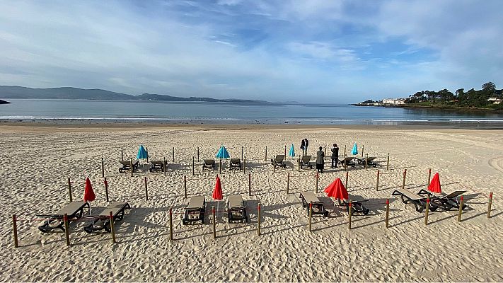 Así se prepara Sanxenxo para la llegada de turistas