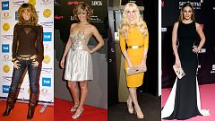 Lo que el 'photocall' se llevó  - Edurne repasa los vestidos que ha lucido en la alfombra roja