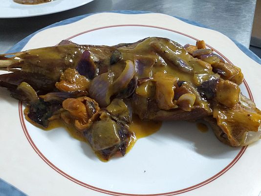 RTVE Cocina - Cordero zamorano con setas de primavera