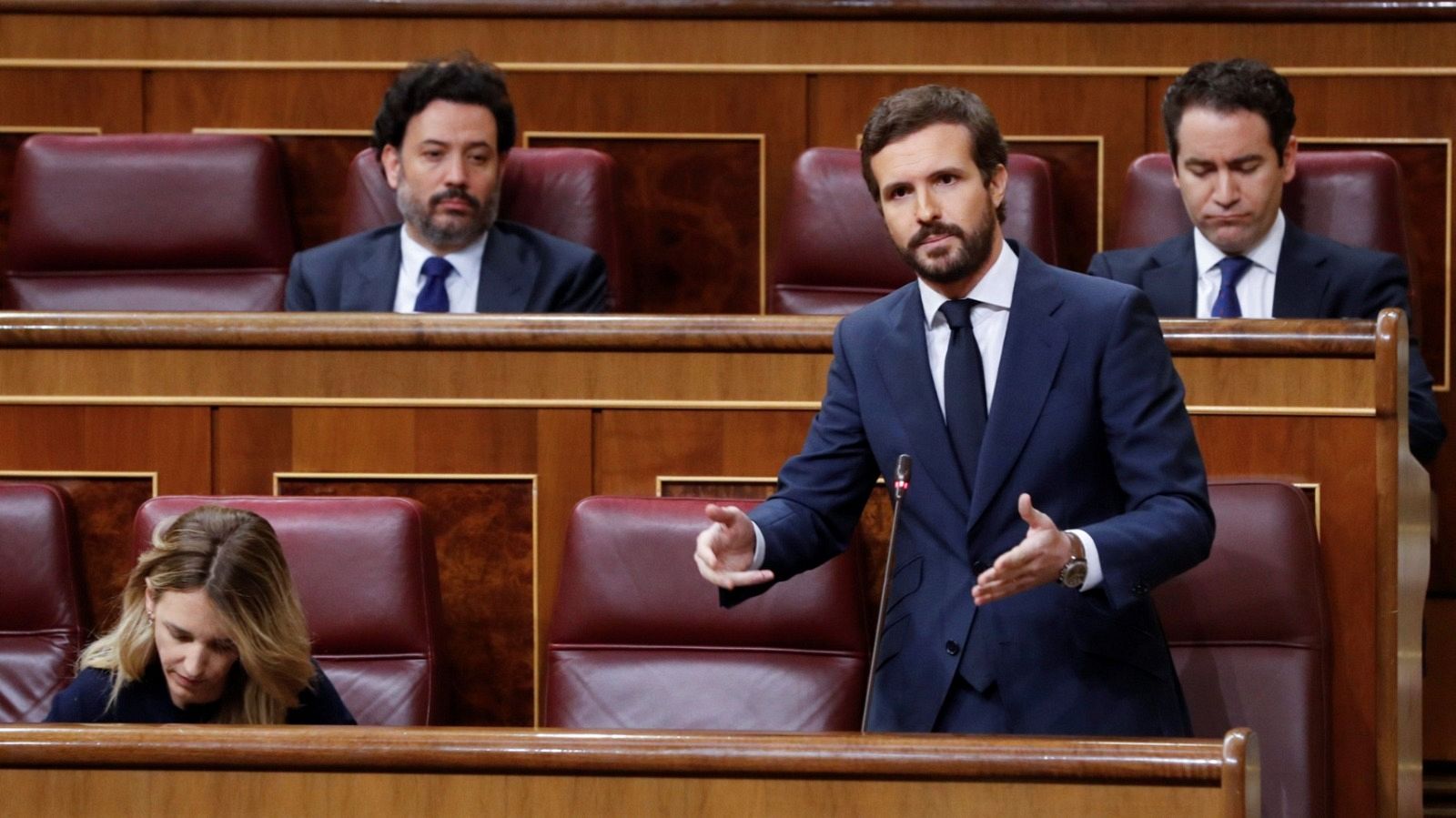 Casado tilda de "fracaso" la gestión del Gobierno de la crisis del coronavirus y pide a Sánchez que no busque "falsos culpables"