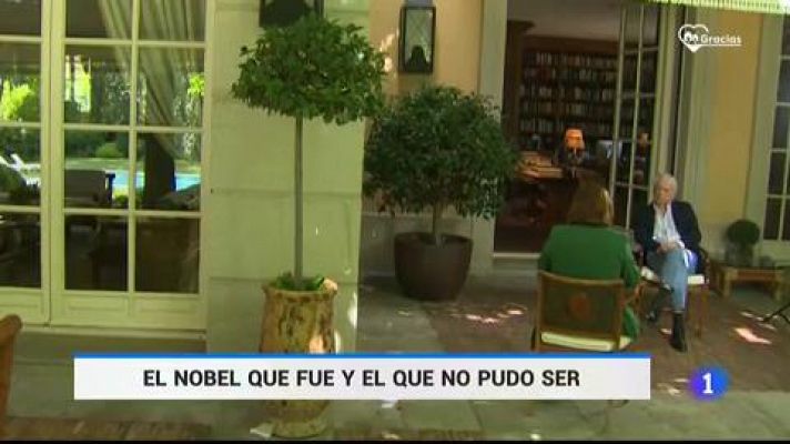 Telediario 1 - Mario Vargas LLosa publica 'Medio siglo con Borges', un libro dedicado al autor argentino