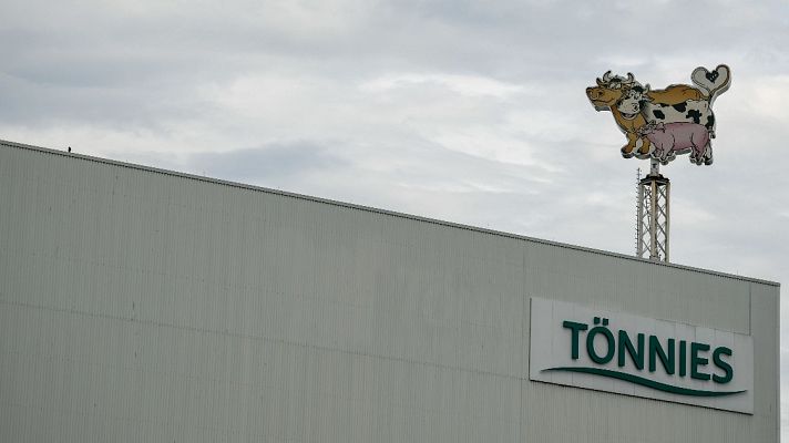 Informativo 24h - Al menos 657 trabajadores de una empresa cárnica alemana han dado positivo por coronavirus