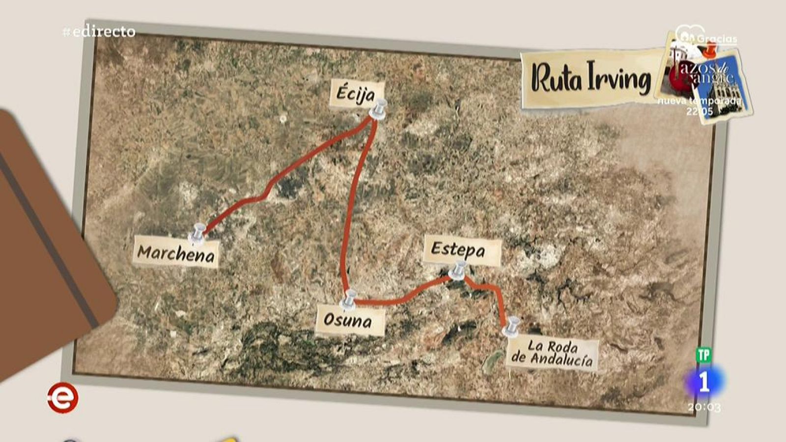 ruta washington irving día 2 andalucia turismo - España Directo | Ver