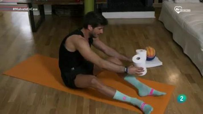 Muévete en casa - Fortalece abdomen, glúteos, hombros y brazos