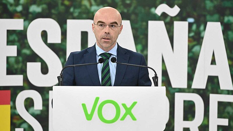 Buxad (Vox) dice que las ayudas de la UE deben dirigirse "exclusivamente" al empleo y la economa y que Espaa debe "tener compromiso" con su devolucin