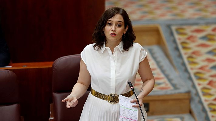 Informativo 24h - Ayuso niega que haya habido instrucciones políticas para excluir a los mayores del sistema sanitario