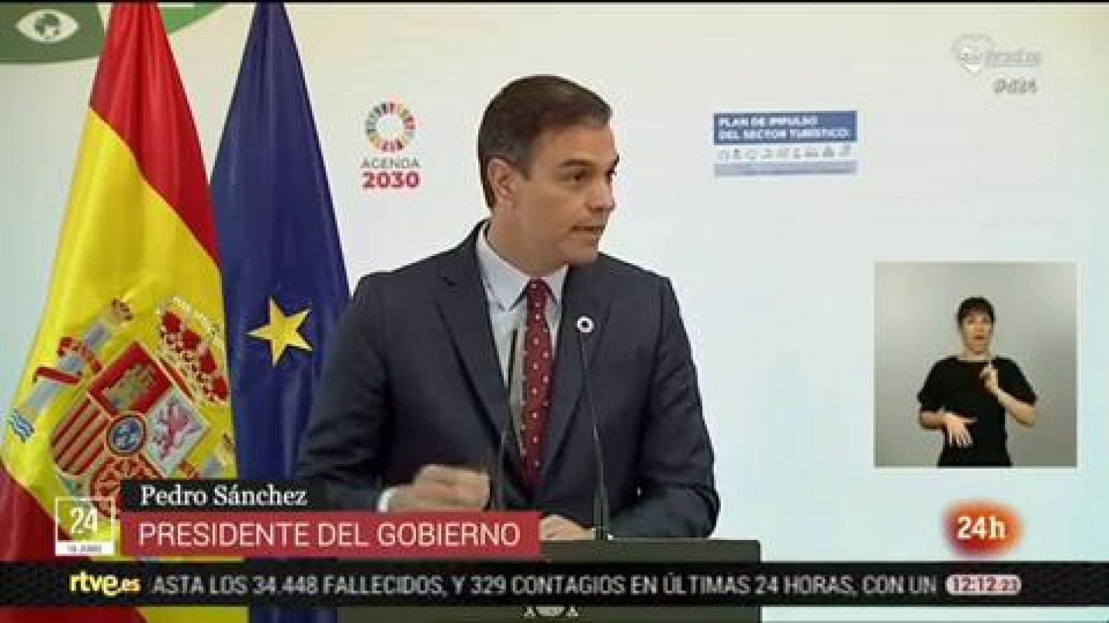 Pedro Sánchez: "Los ERTE han venido para quedarse" - RTVE.es