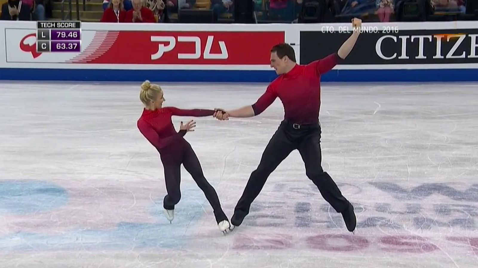 Patinaje artístico - Campeonato del Mundo 2016. Programa libre parejas. Desde Boston (EEUU) - ver ahora