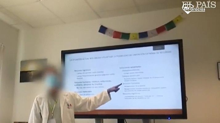 Informativo 24h - Madrid niega que el Hospital de Parla limitase camas a personas mayores