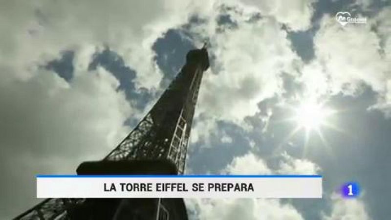 La torre Eiffel se prepara para la reapertura, tras dos meses cerrada por el coronavirus
