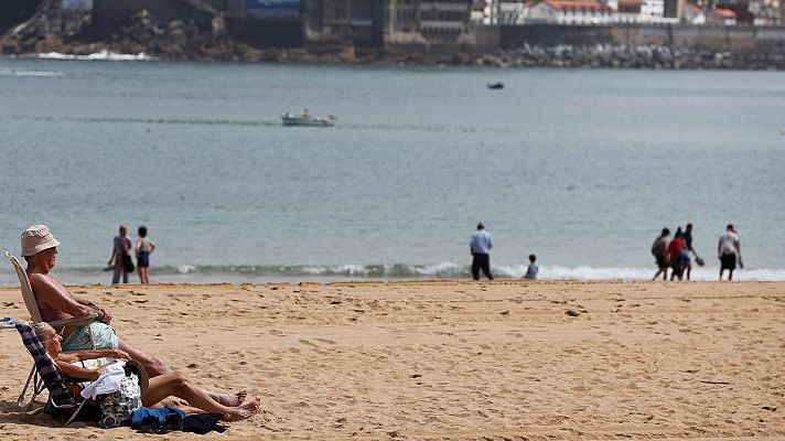 Telediario 1 - País Vasco y Cantabria estrenan "nueva normalidad"