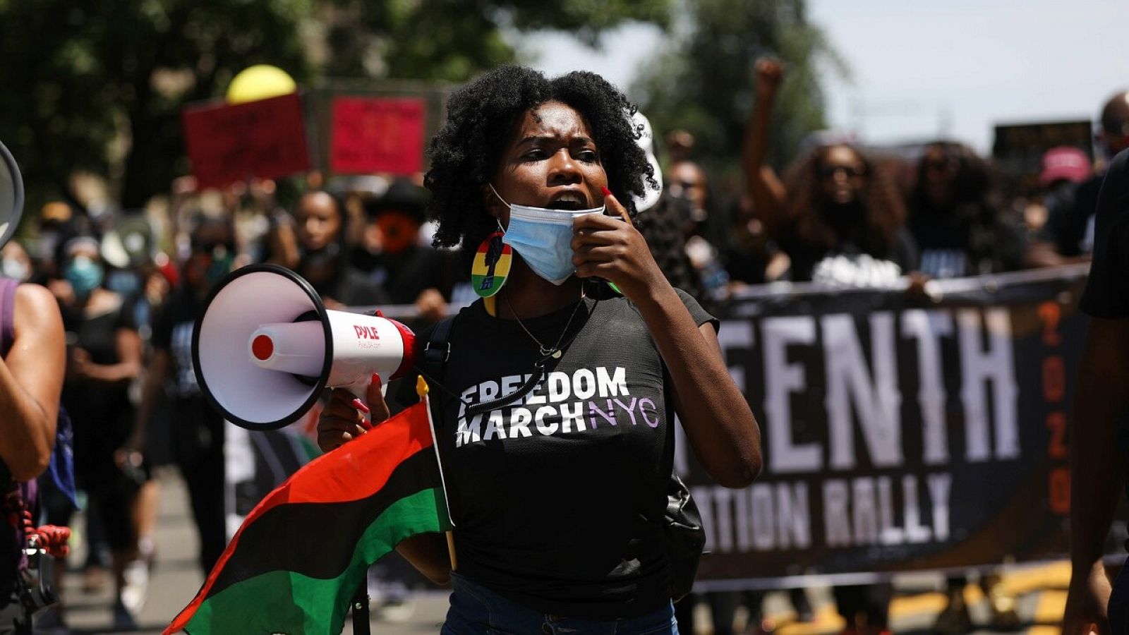 Juneteenth: Expectación en Estados Unidos ante las marchas por el día de la abolición de la esclavitud - RTVE.es