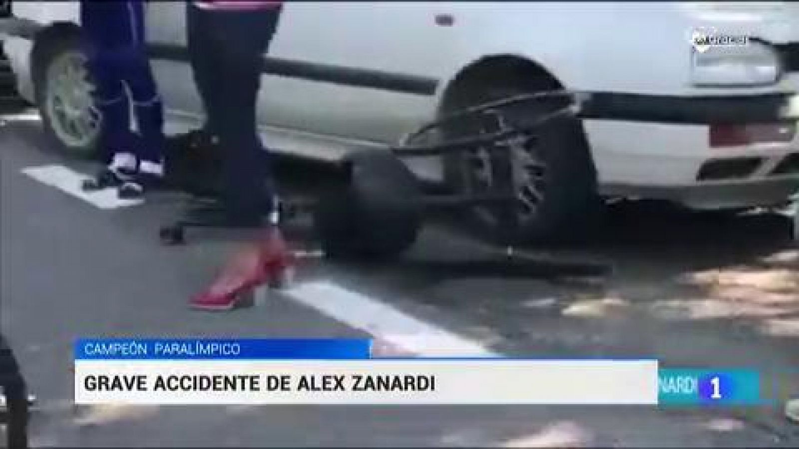 Accidente |  Alex Zanardi, grave tras un accidente en Italia