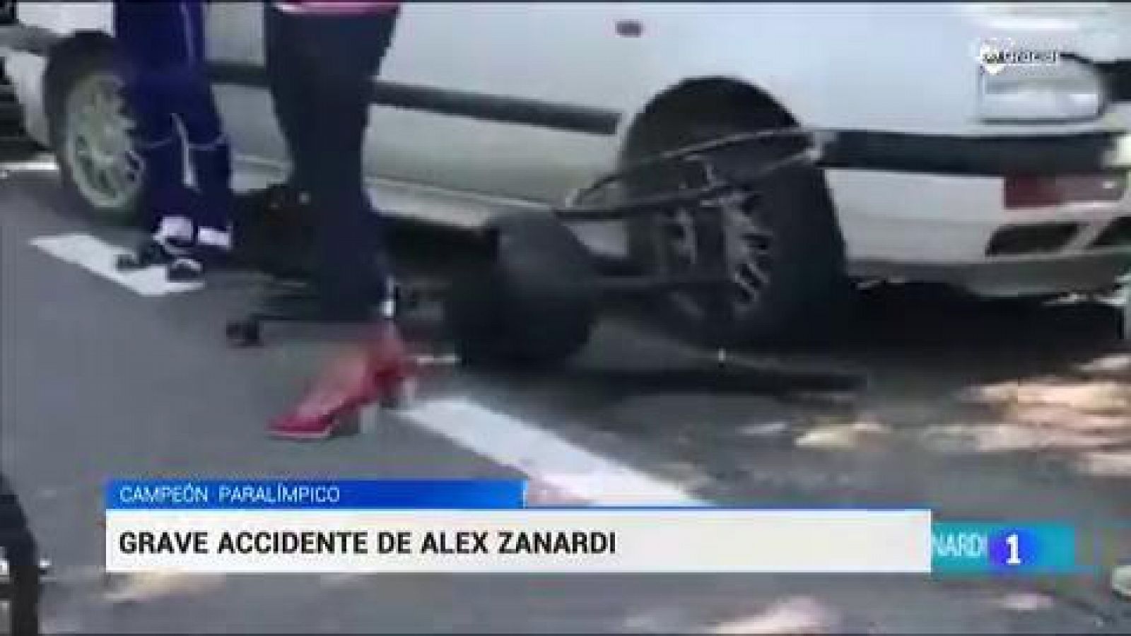 El expiloto de F1 Alex Zanardi, gravísimo tras un accidente