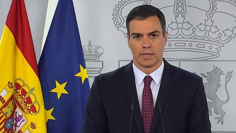 Sánchez expresa su agradecimiento "a todos los ciudadanos por el sacrificio" en la crisis del coronavirus