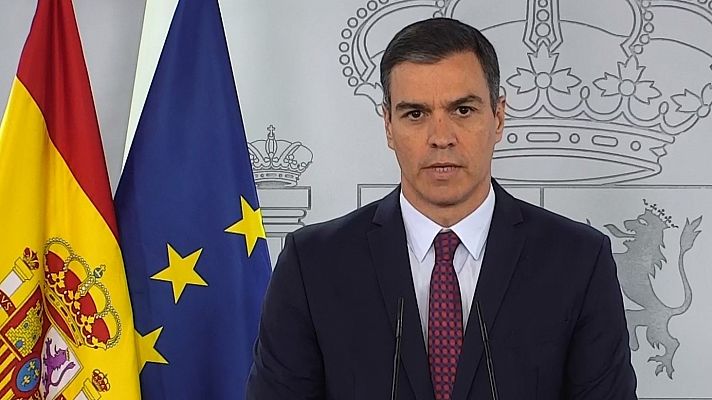 Sánchez pide "levantar" España desde "la unidad" y "sin dejar a nadie atrás"