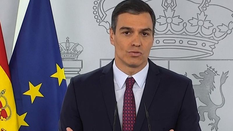 Sánchez asegura que buscará "un respaldo activo" de las fuerzas políticas: "España debe entenderse con España"