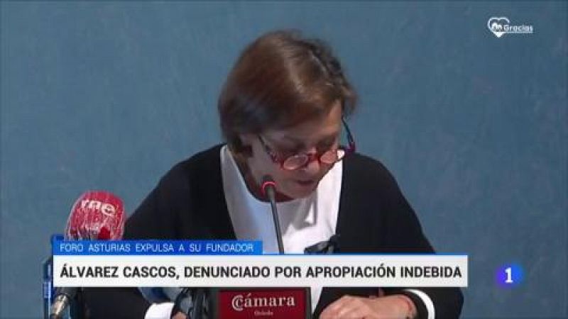 Foro Asturias expulsa y denuncia a su fundador, Francisco Álvarez Cascos, por presunta apropiación indebida