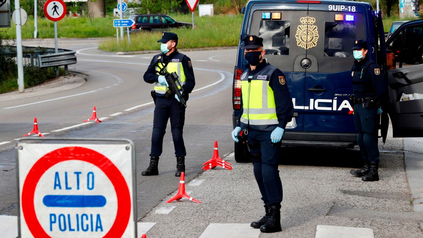 Más de 9.000 detenidos por incumplimientos durante el estado de alarma