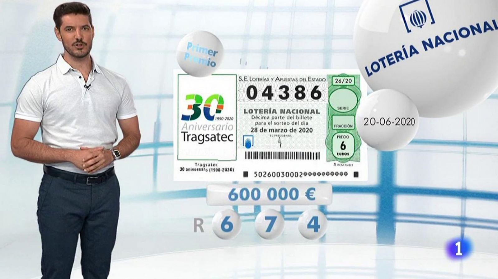 Lotería Nacional - 20/06/20 - RTVE.es