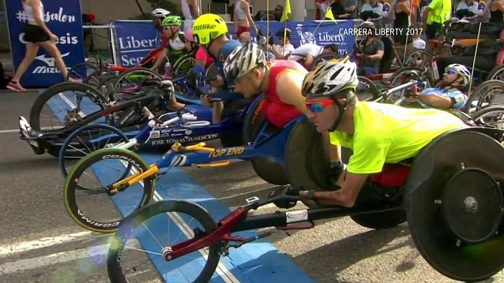 Los mejores momentos del deporte español - Carrera Liberty 2017. Una meta para todos desde Madrid