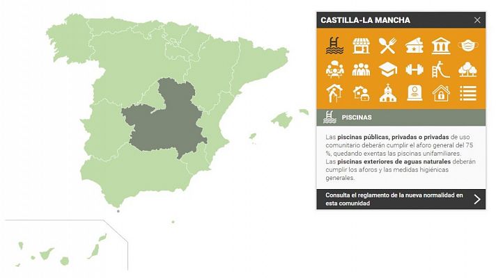 Así es la nueva normalidad en cada comunidad autónoma