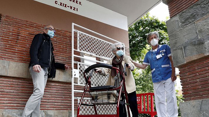 Telediario 1 - El Gobierno trabaja en un plan de reescalada ante un eventual rebrote generalizado del coronavirus