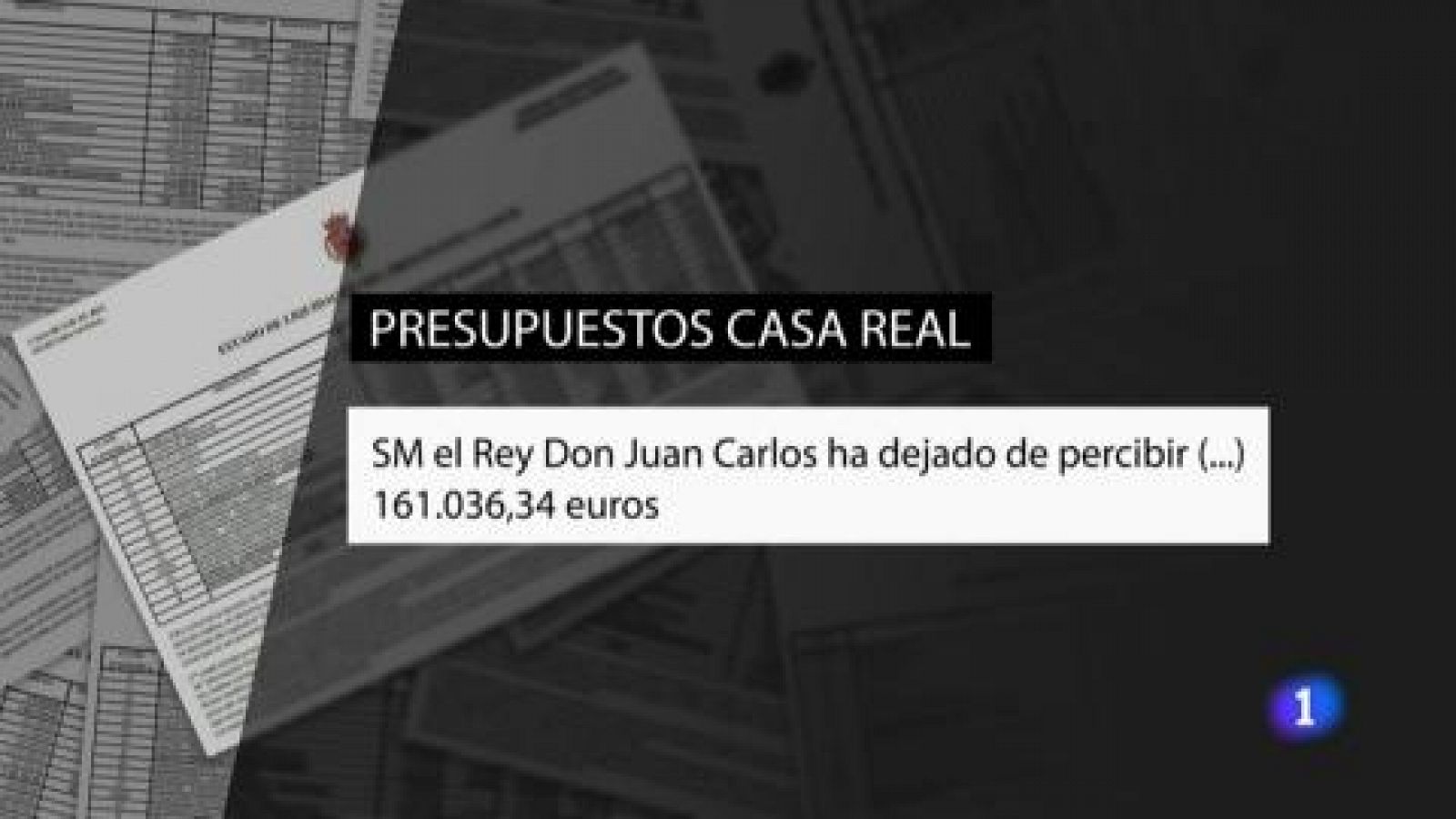 El rey Juan Carlos dejará de percibir 161.000 euros de su asignación