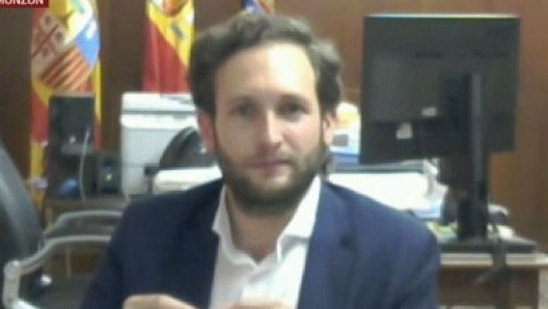 Isaac Claver, alcalde de Monzn (Huesca), sobre el rebrote: "Tenemos localizadas a las familias y estn bien"