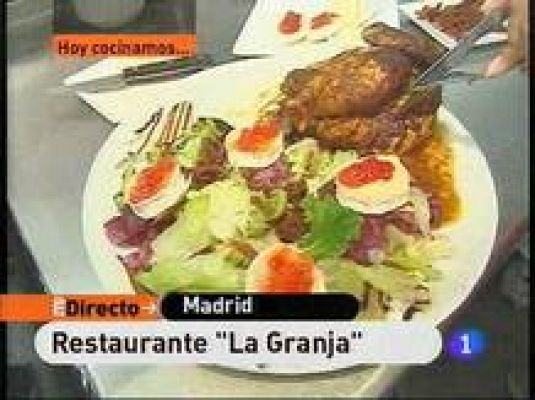 RTVE Cocina - Pollo asado con queso de cabra