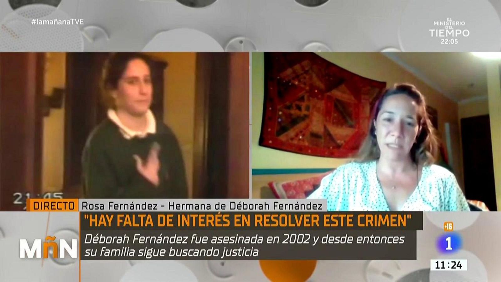 La hermana de Déborah Fernández: "Tenemos pruebas de que la policía ha oculatdo información en este caso"