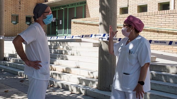 Telediario 1 - Preocupación en Huesca y Lleida por varios brotes activos de coronavirus