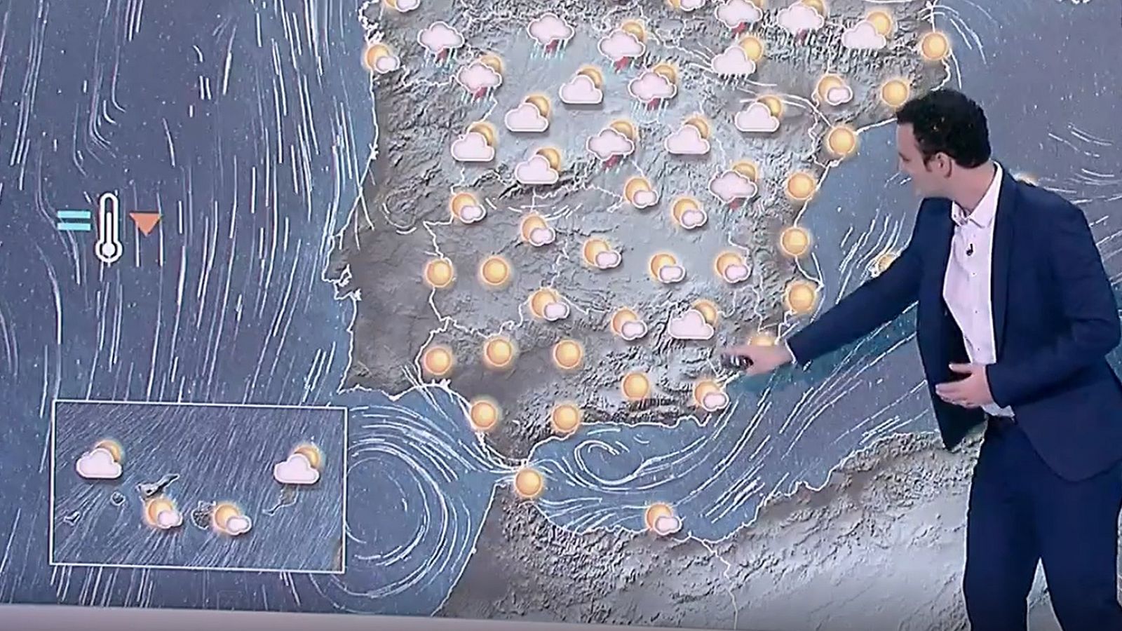 Bajan ligeramente las temperaturas y habrá tormentas en el norte peninsular - RTVE.es