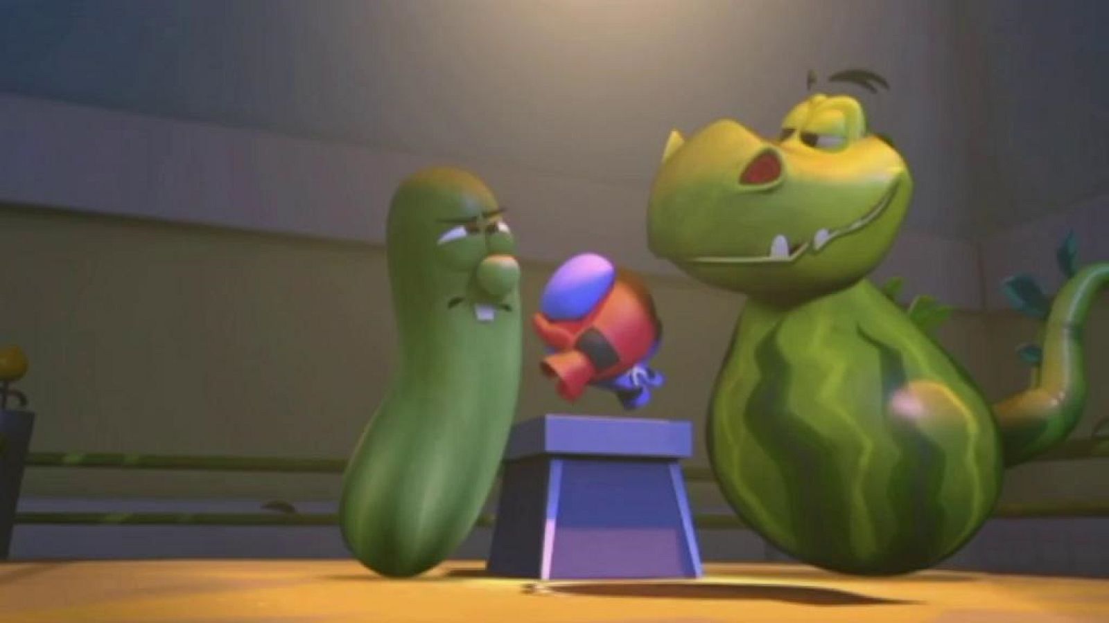 Veggie Tales en inglés - Pulso con brazos invisibles - RTVE.es - Veggietales en inglés | Ver