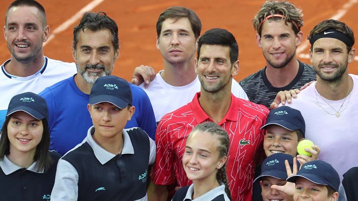 Telediario 1 - El coronavirus golpea al deporte serbio