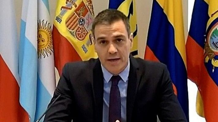 Sánchez: "La pandemia sigue causando rebrotes y un horizonte económico sombrío"