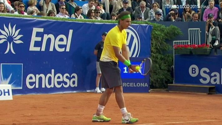 Los mejores momentos del deporte español - Torneo Godó 2011. Final: Rafa Nadal - David Ferrer