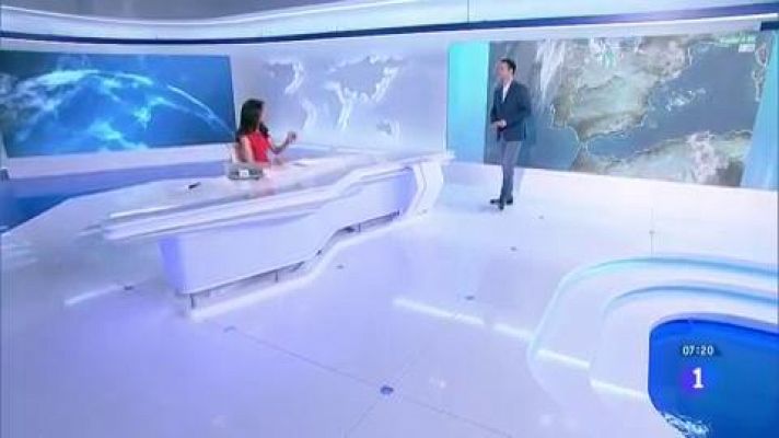 El tiempo - Bajada de temperaturas y tormentas en el tercio norte