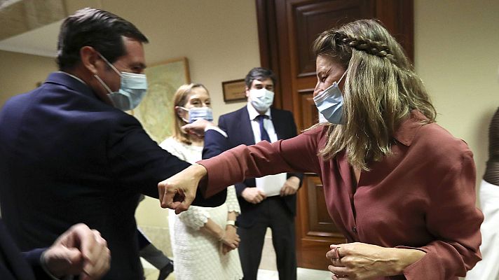 Informativo 24h - Yolanda Díaz asegura que el acuerdo alcanzado sobre los ERTE refuerza el diálogo social: "Todos hemos cedido"