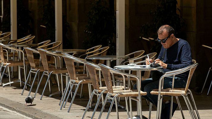 Telediario 1 - Más de 3 millones de personas en España han estado en ERTE