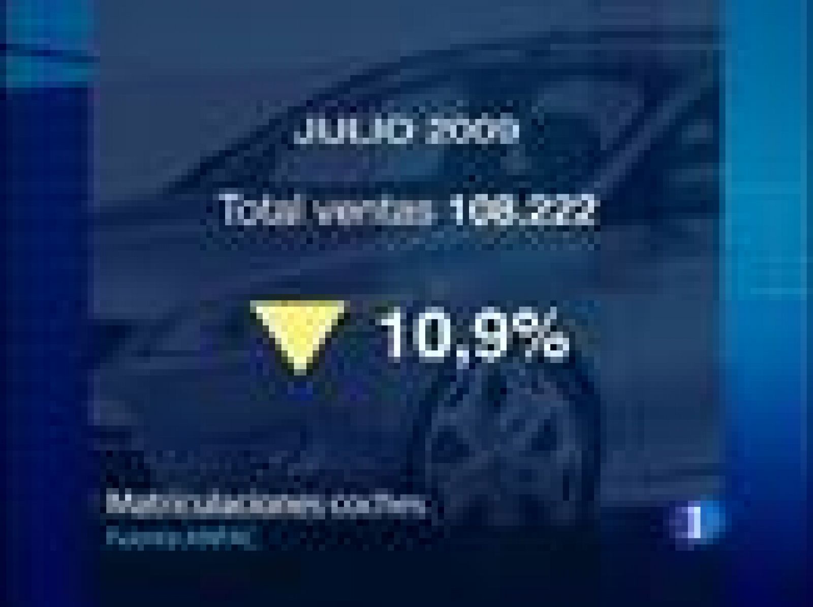 Las ventas han superado los 100 mil vehículos por primera vez en el último año. Es casi un 11% menos que hace un año, pero está lejos de las fuertes bajadas de meses anteriores. Las ayudas del Plan 2000E, han devuelto el saldo positivo a las compras de particulares.