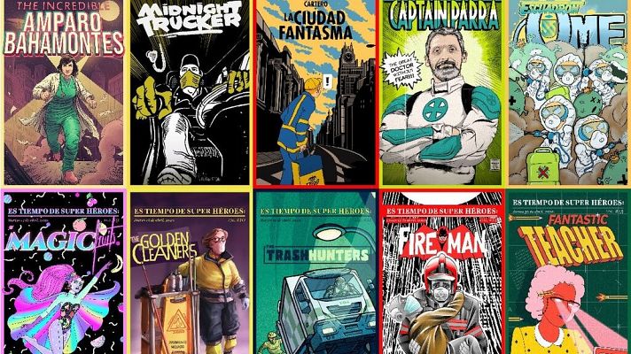 Atención obras - Tiempo de Super Héroes