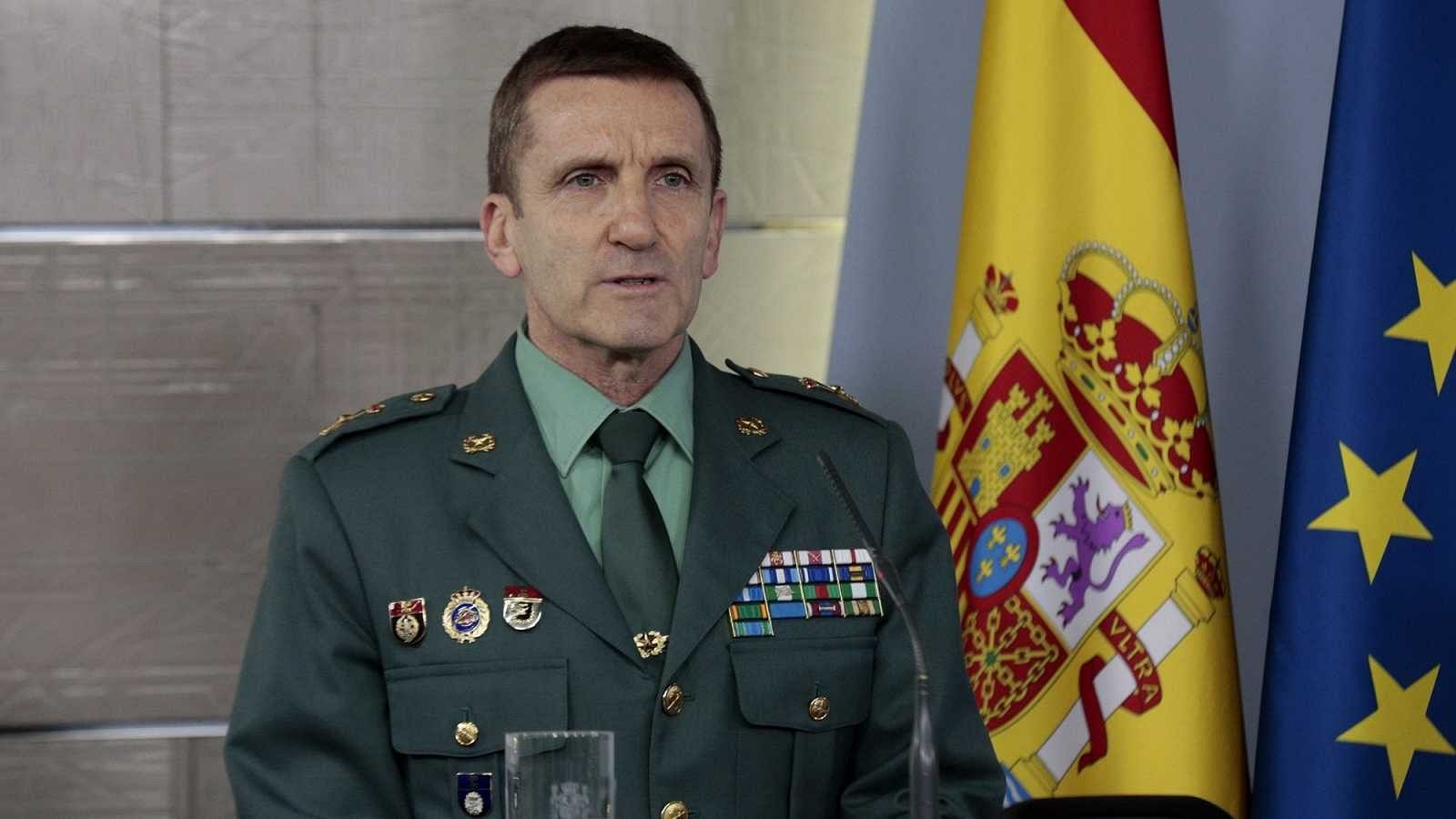 Marlaska asciende a jefe del Estado Mayor de la Guardia Civil al general de la polémica de los bulos 